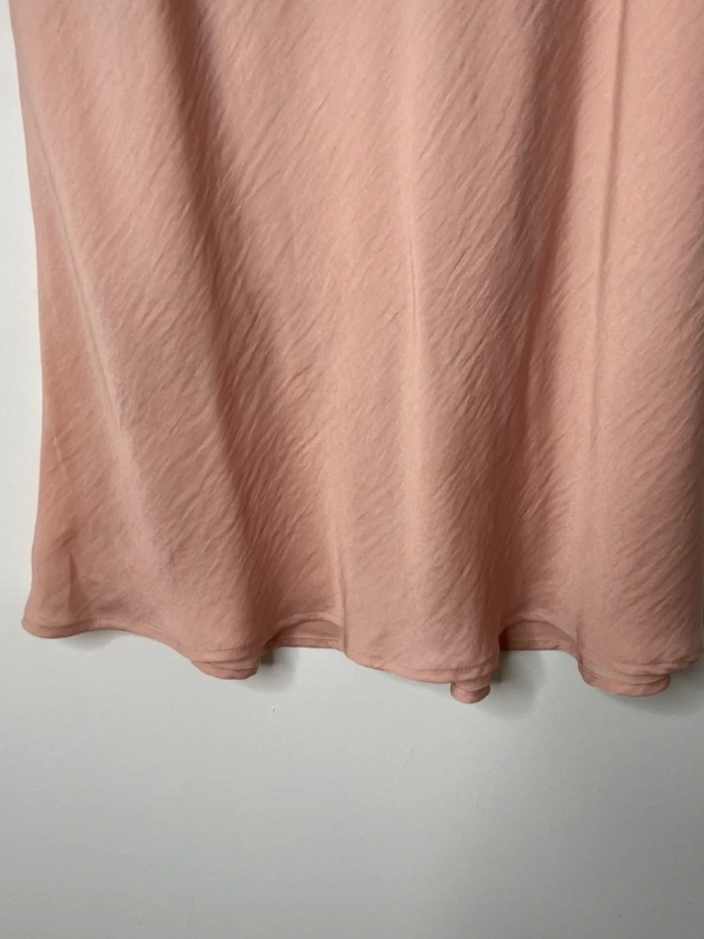 ADAY Dusty Rose Satin Midi Skirt